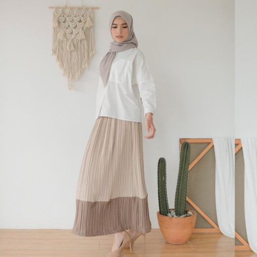 Quila pleats skirt M pulchra gallery rok plisket