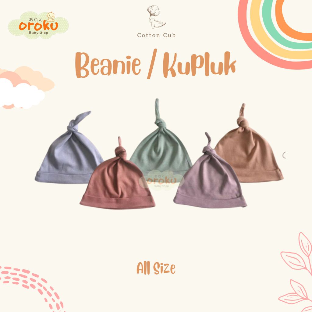 COTTON CUB BEANIE MIX WARNA / KUPLUK