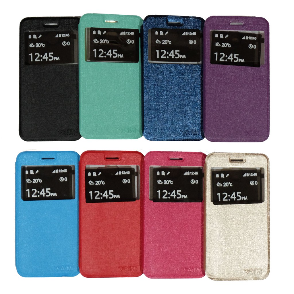 Casing Sarung Flipshell Andromax R2 / Advan S5E NXT FlipShell / Flip Cover