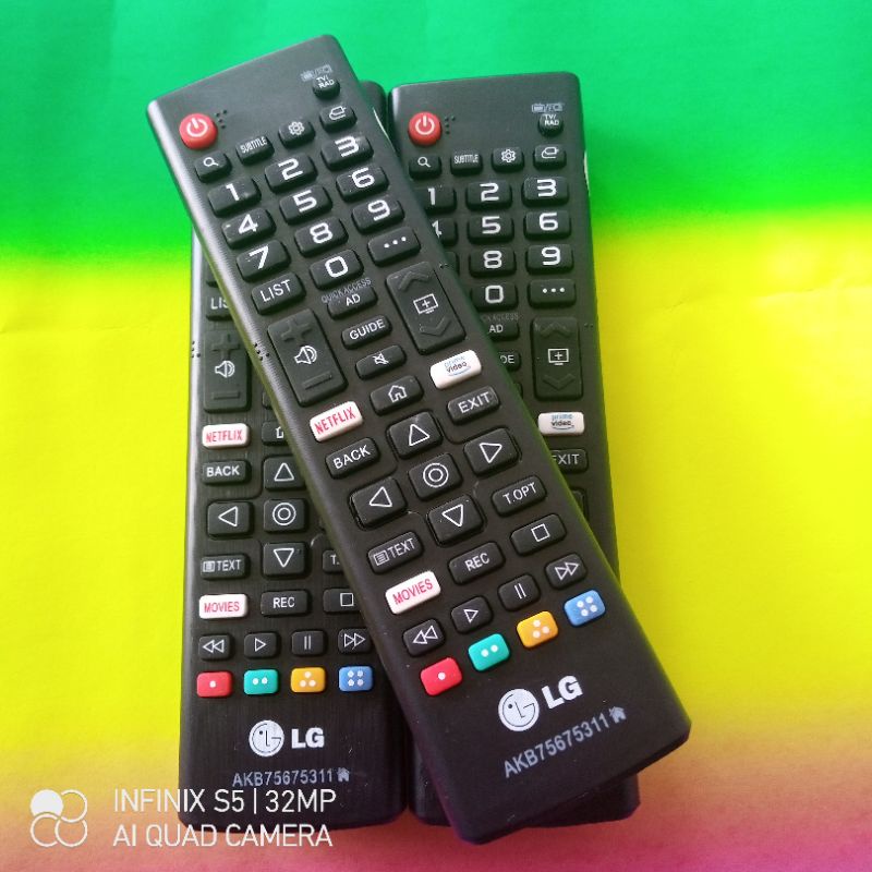 Remote TV LG 311 SMART TV ANDROID LED LCD LG. Original grade/super copy