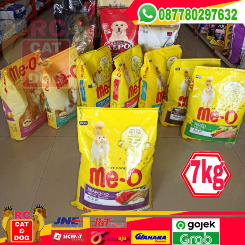 Makanan Kucing Meo Seafood 7kg (Eskpedisi) cat food adult rasa seafood