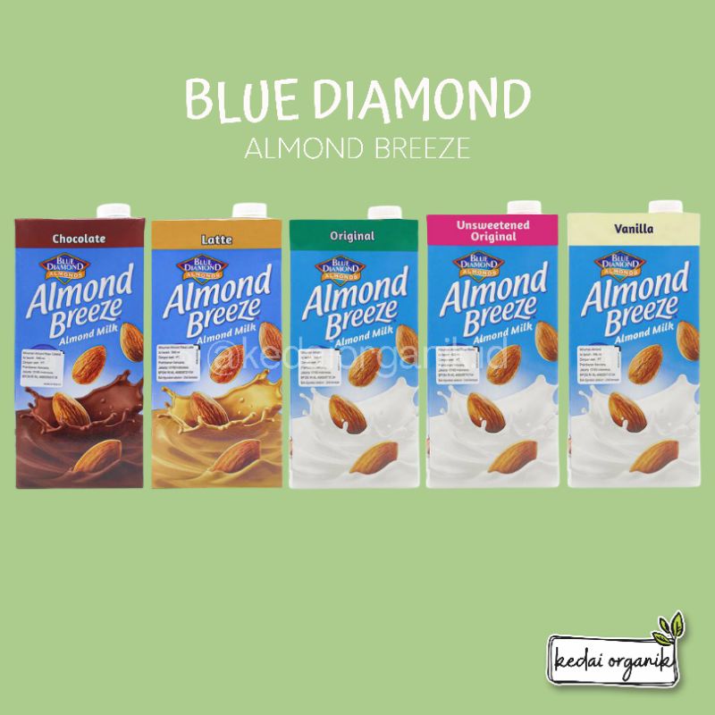 Jual Blue Diamond Almond Breeze Almond Milk Chocolate / Almond Breeze ...