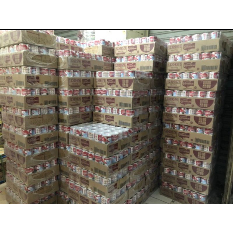 

Carnation 1 KARTON / Susu kental manis Nestle 370gr ( SKM ) GOJEK ONLY