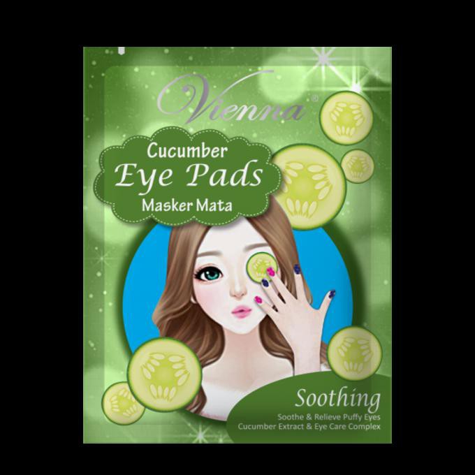 Vienna Masker Mata - Timun HIJAU / Cucumber Eye Pads Soothing