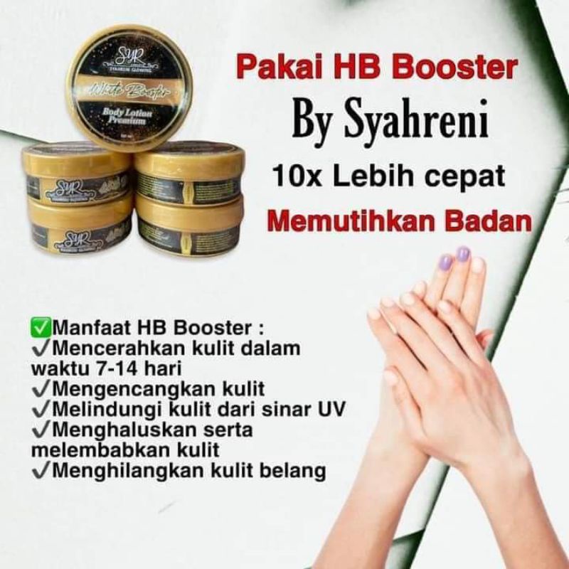 (BISA COD) BPOM Syh Skin Syh Glowing Skin Syh HB White Booster Body Lotion Premium  SYR Glowing ORI 