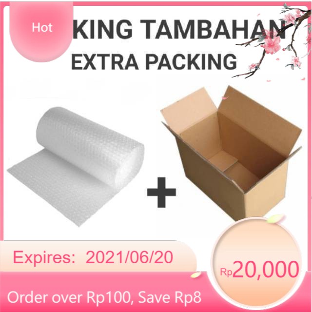 

PACKING DUS + BUBLE WRAP awet tebal kuat