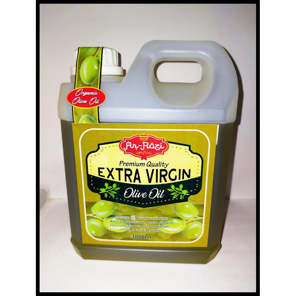 

Minyak Zaitun ( Olive Oil ) Extra Virgin Ar-Rozi 1Kg