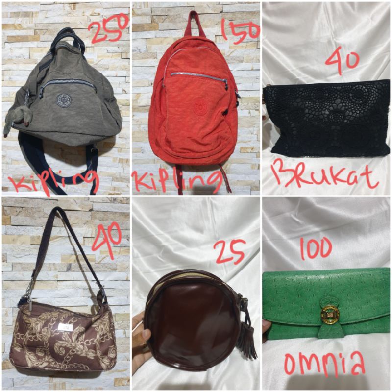 Preloved tas/Tas second