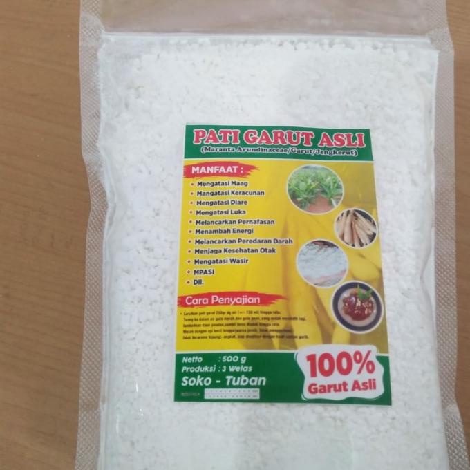 

Pati Garut, Umbi Garut, Tepung Garut obat asam lambung maag gerd