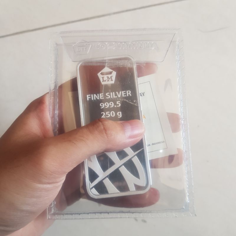 perak silver antam 250 gram terbaru
