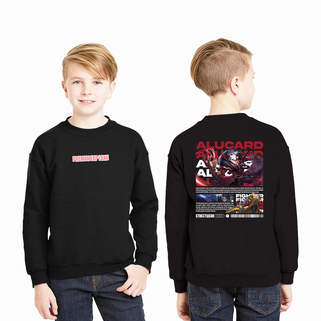 Hoodie sweater anak mobile legends hero - Mobile legends- Sweater Anak Hero Mobile Legends - Hoodie 