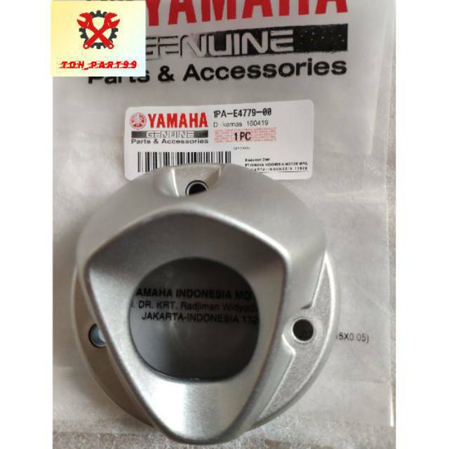 COVER TUTUP UJUNG KNALPOT KENALPOT VIXION NEW NVA/NVL/VXN 150