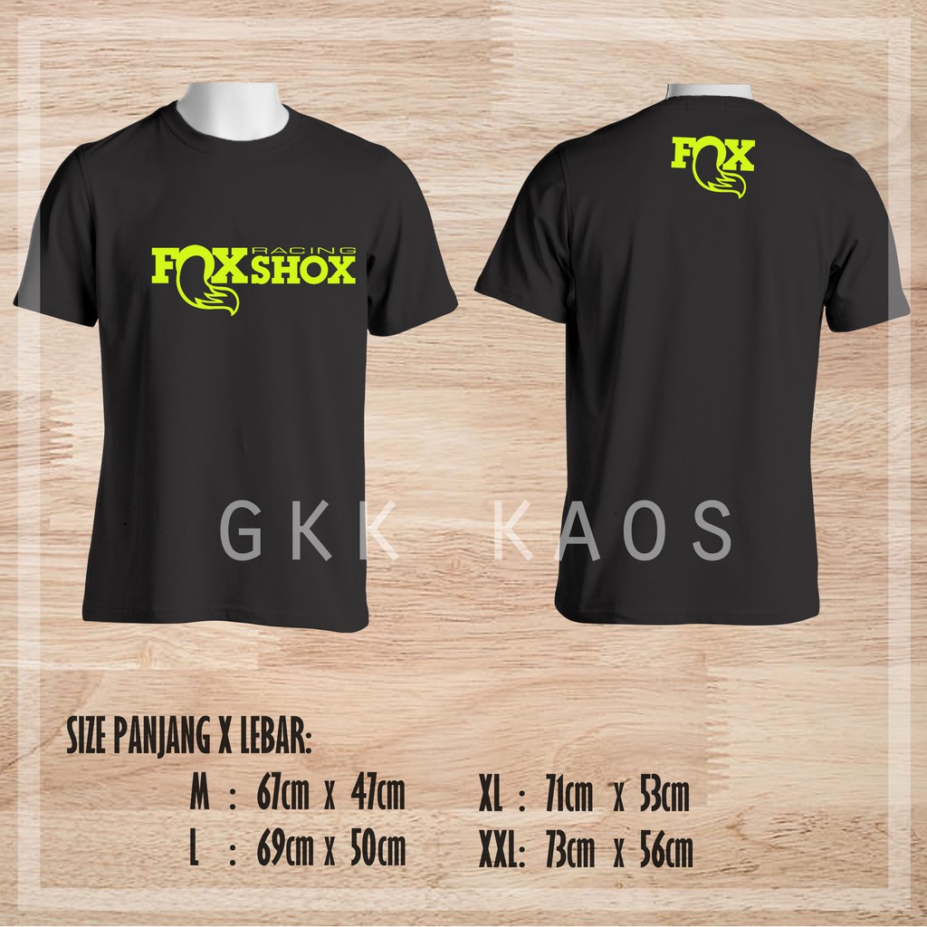 KAOS FOX SEPEDA MTB SISKIU DOWNHILL