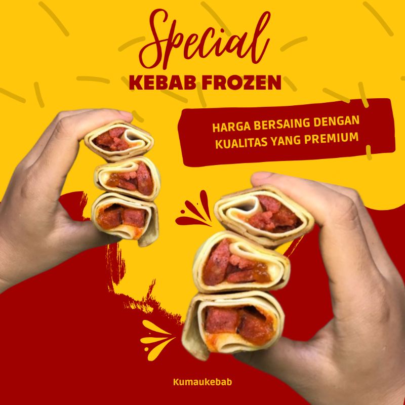 

KEBAB FROZEN FULLBEEF ISI 10