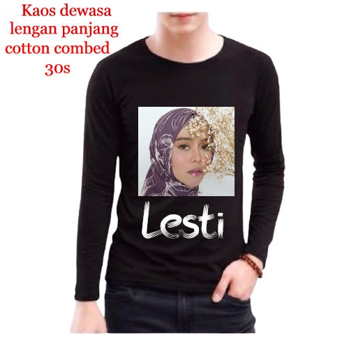 Kaos lengan panjang costum CETAK FOTO