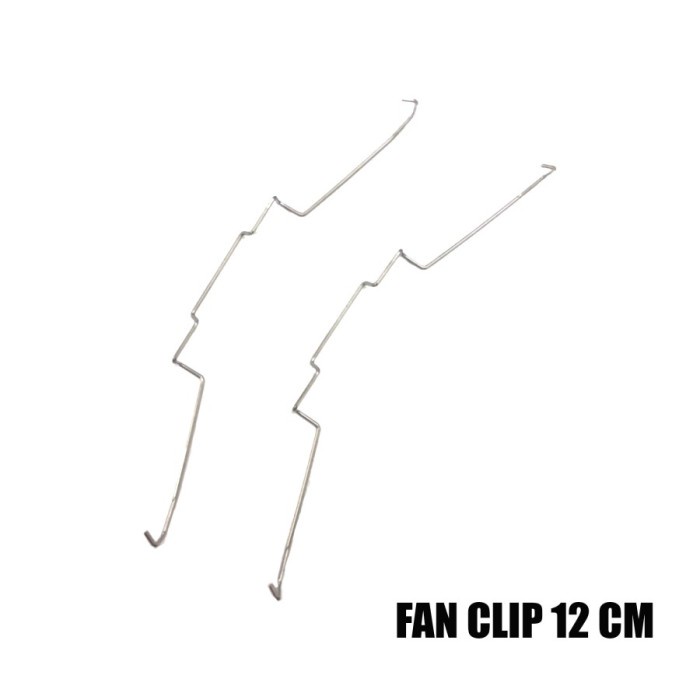 WIRE FAN CLIP CPU HEATSINK COOLING 12 CM / Pengait Kipas Processor