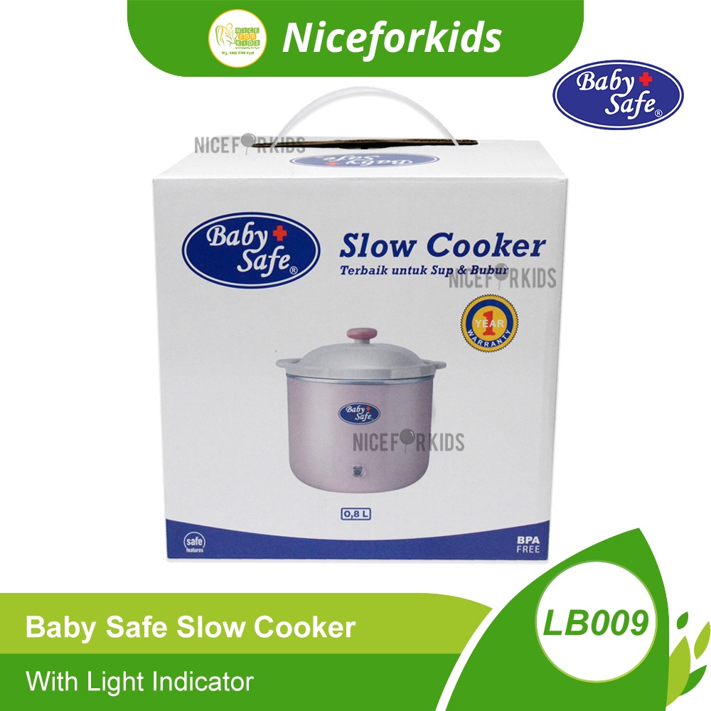 Baby Safe Slow Cooker LB009 Food Maker Bayi MPASI Bayi Rice Cooker Bayi