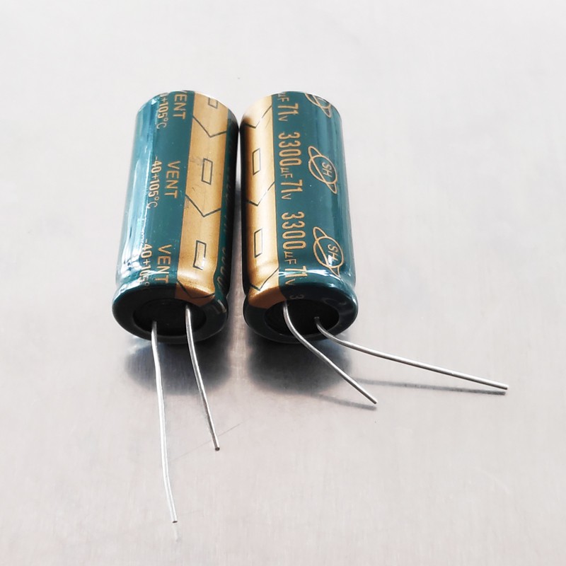 ELCO 3300UF 71V KAPASITOR AUDIO CAPACITOR 3300/71V KAPASITOR 3300/71V CONDENSER 3300/71V