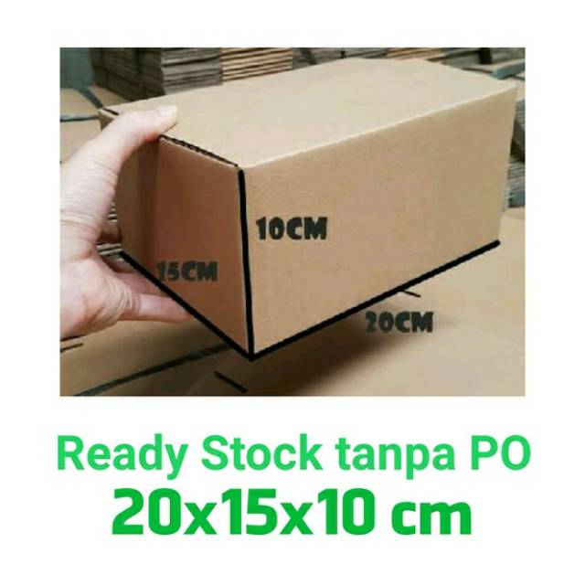 

KARDUS/KARDUS/KARTON POLOS MURAH UK 20 x 15 x 10 cm Ready Stock