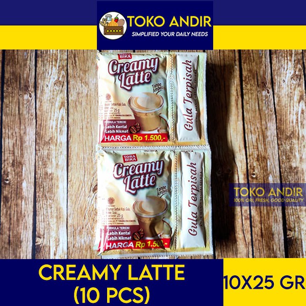 

Creamy Latte Kopi Instan 3 in 1 – Kopi Instan Gula Susu Krimer Lengkap