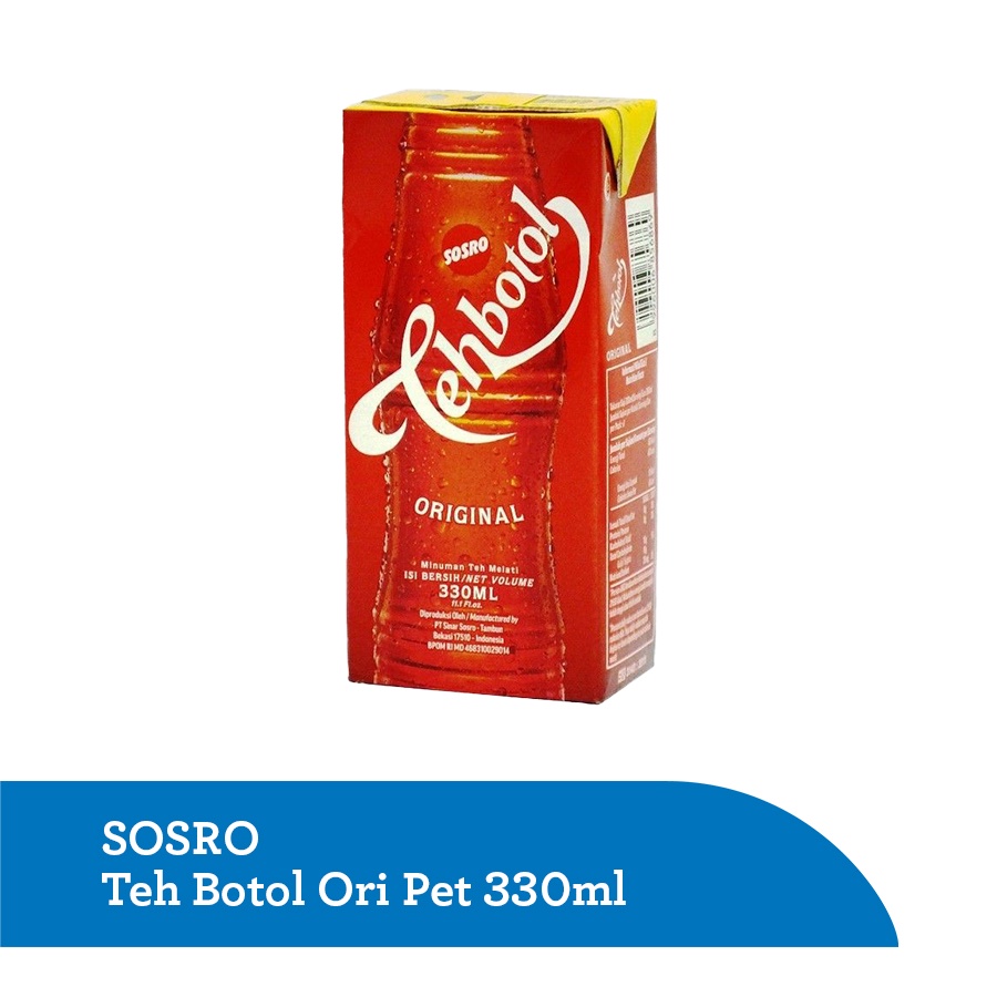 

Sosro Teh Botol Ori 330 ml