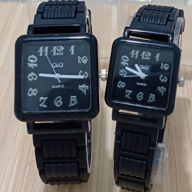 MC Cod Bayar Ditempat Jam Tangan Pria Wanita Q Q Kotak Angka Ready 6 Warna