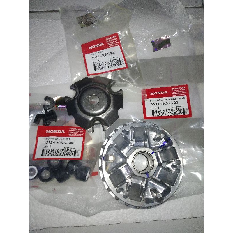 Paket Rumah Roller Set Vario 125 LED Vario 150 2016-2017 ORI