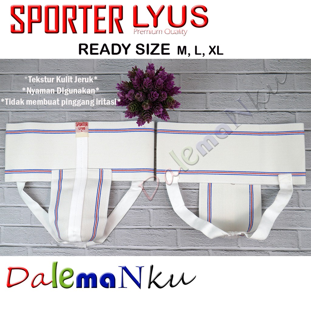 Celana Supporter Lyus Premium Tekstur Kulit Jeruk