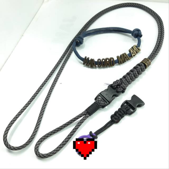 

Lanyard / Tali ID Card Paracord 2in1
