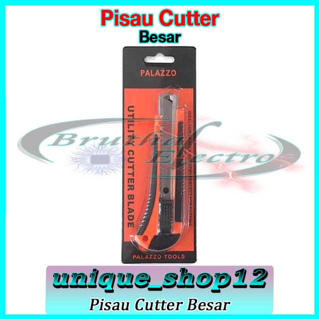 

Pisau Cutter Besar Gagang Karet