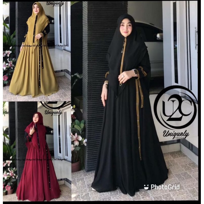 Kanza Syari Premium by U2C//Kanza Premium U2C//Kanza U2C//Syari Kanza by Boutique U2C (SIAP KIRIIM)