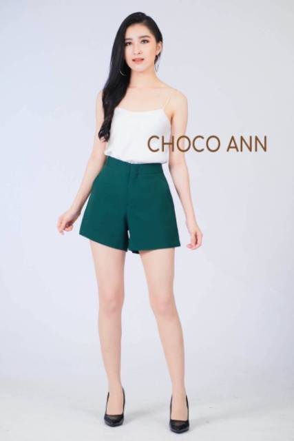 CHOCO ANN PENDEK | HOTPANTS CHOCO ANN PENDEK ZIPPER DEPAN IMPORT BANGKOK (CLCCSH01)