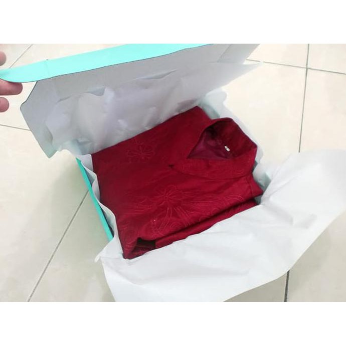 

ITERLARISl Kertas Bungkus paket Putih Tipis untuk produk Fashion