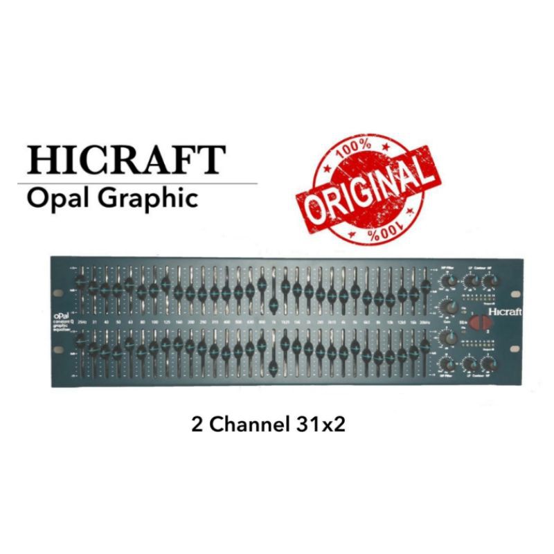 Equaliser Hicraft OPAL 31x2 CHANNEL ORIGINAL