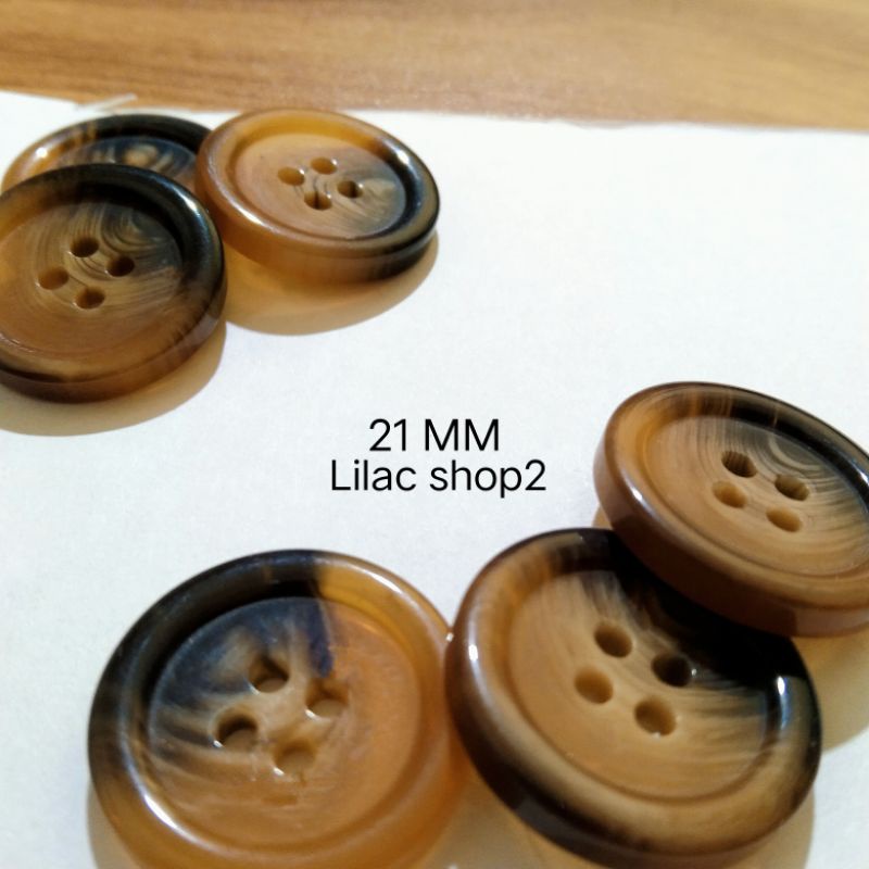 (12 BIJI) KANCING JAS MACAN 13 MM- 25 MM