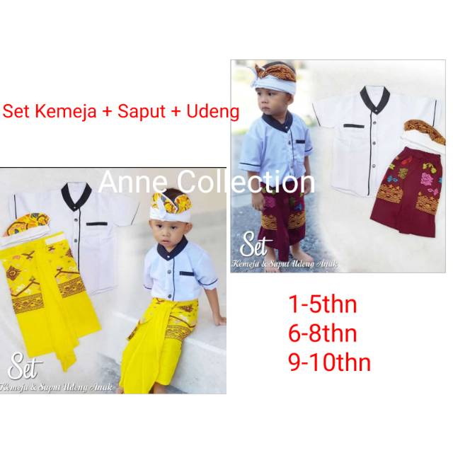 Setelan anak cowok - adat Bali KDCW002