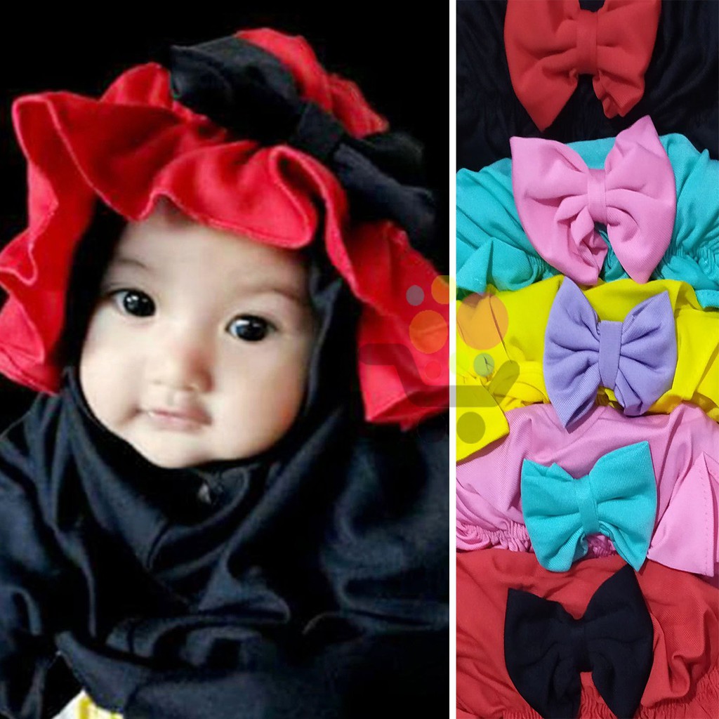 Hijab Jilbab Kerudung Anak Bayi Balita Model Topi Alesha