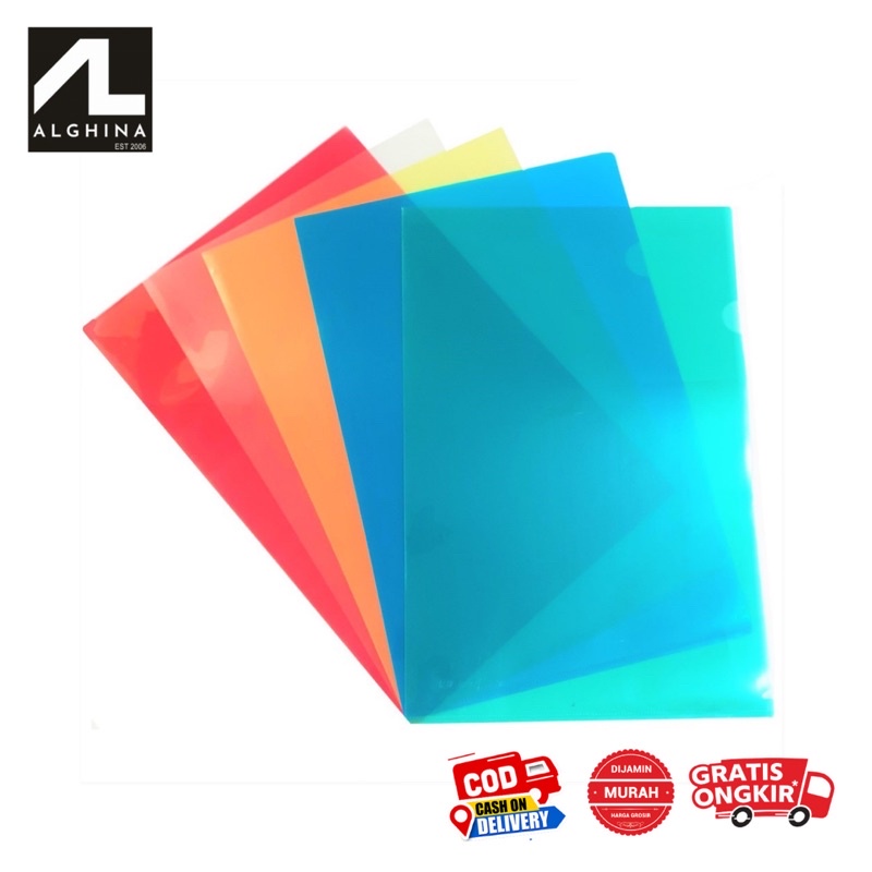 

Map L / Clear Sleeves Folio / A4 Map Plastik