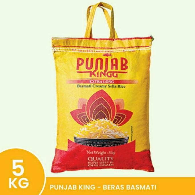 

Beras Basmati Punjab Kingg - Basmati Rice 5Kg - Beras Diabetes