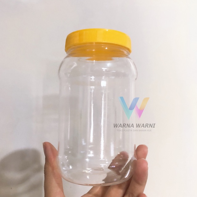 Wadah TOPLES PET 500ml 6PCS Toples Kremes