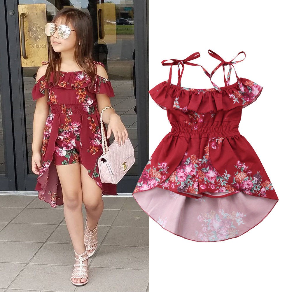 infant off the shoulder romper
