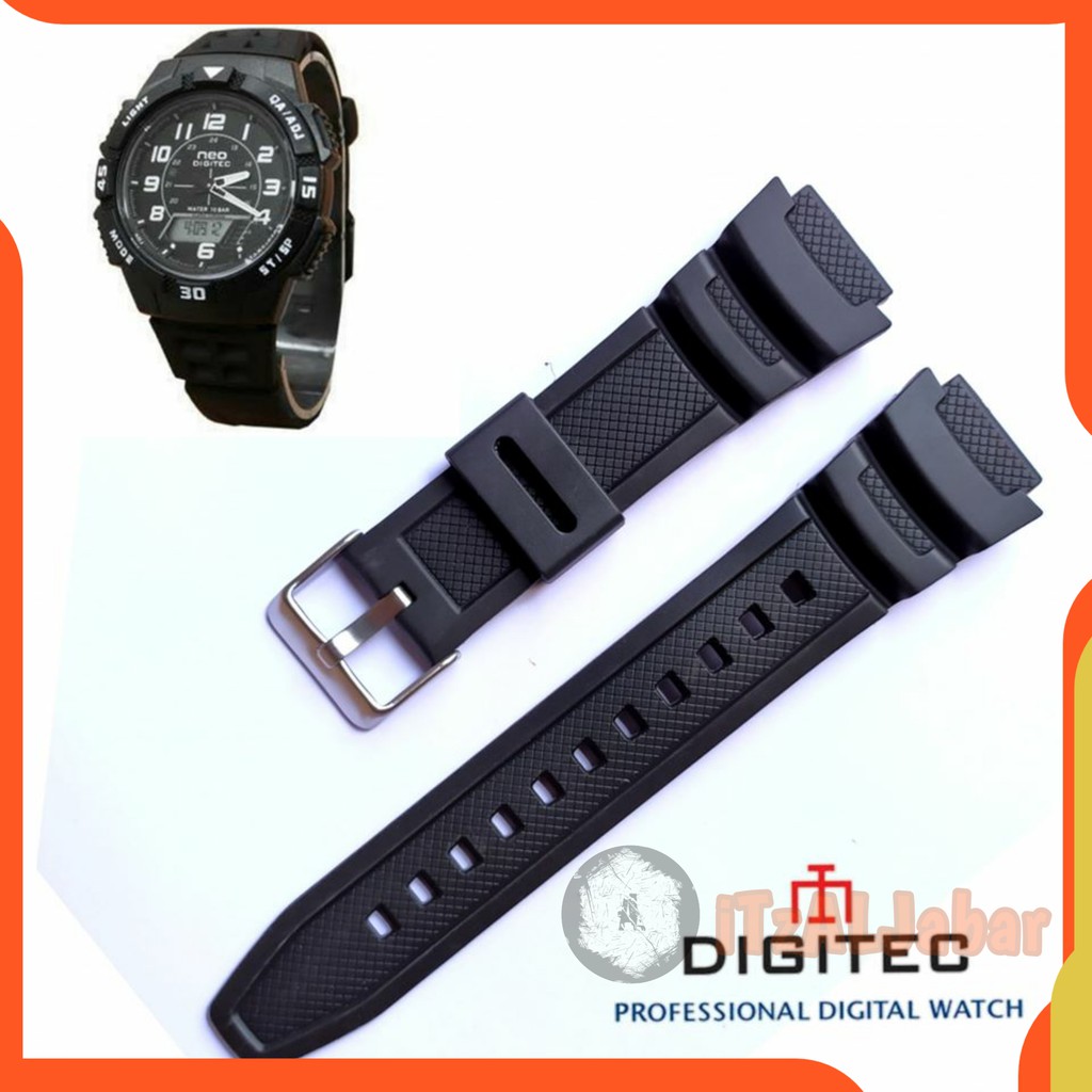 Tali jam tangan Digitec Neo 1002 Rubber strap Tali jam Digitec NE 1002