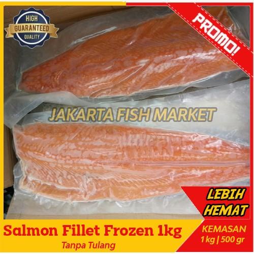 

Fisho | Ikan Salmon Fillet Beku - Frozen 1 Kg Ready stock