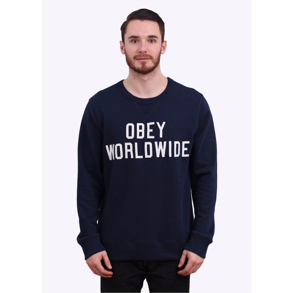 Jaket   Zipper   Hoodie  Sweater Obey Worldwine