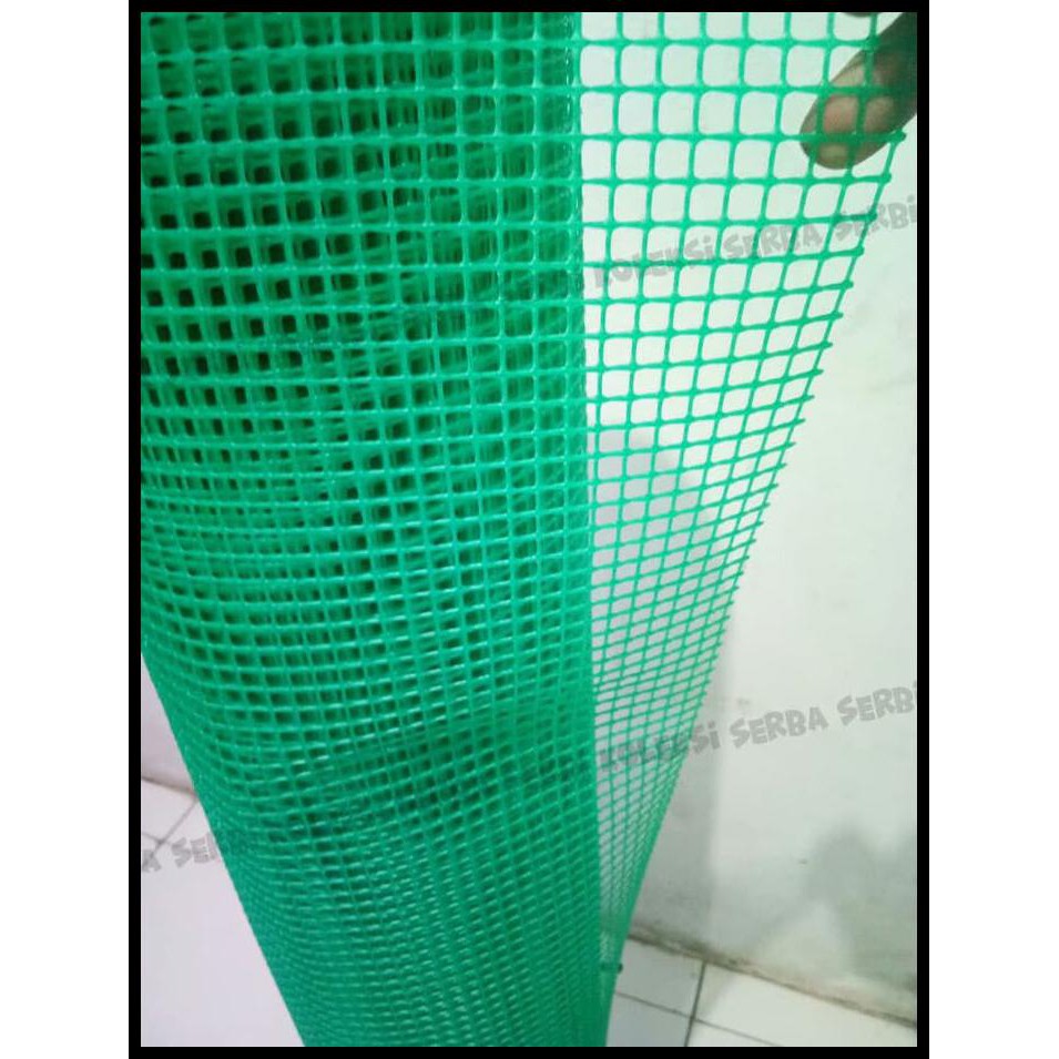 Alas Kaki Anak Burung/ Alas Kandang Burung/ Kawat Jaring Plastik - Hitam