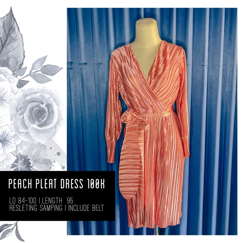 Pleat Dress