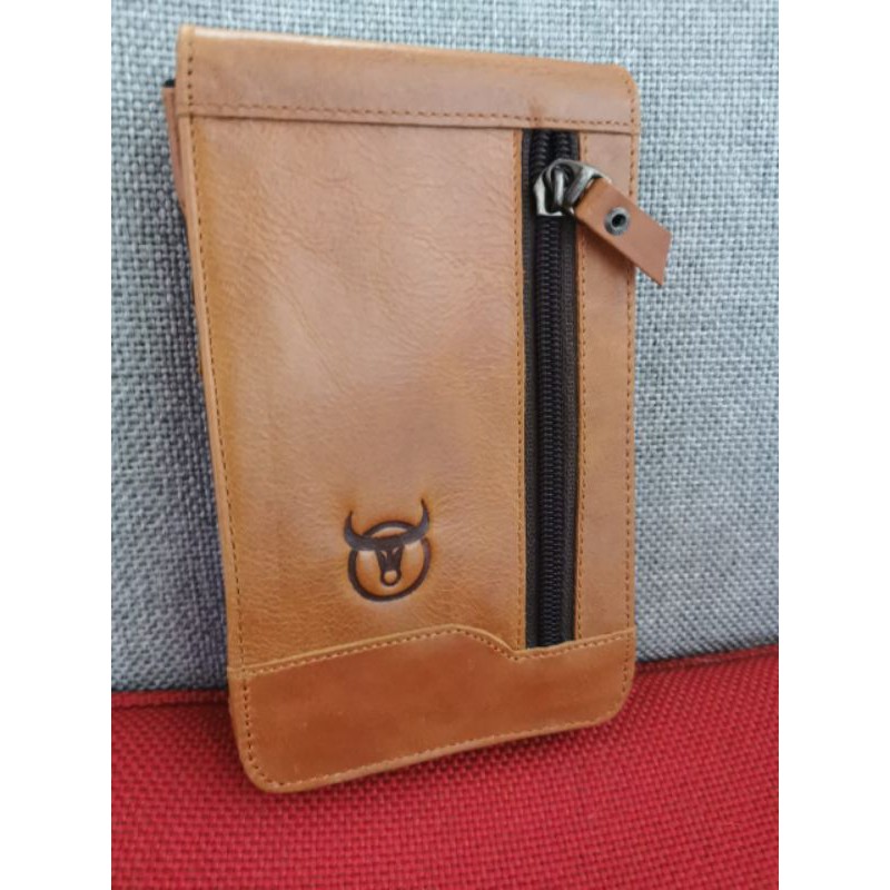 Dompet HP pinggang kulit asli premium