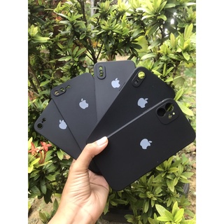 Case iphone kotak seri hitam berlist mirip ip 12