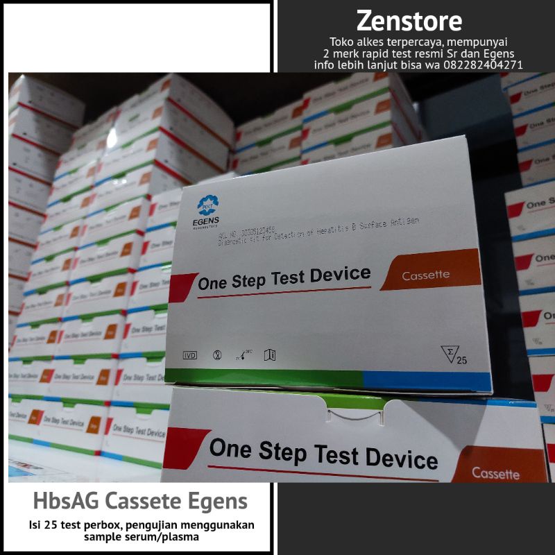HbsAG Cassete Egens