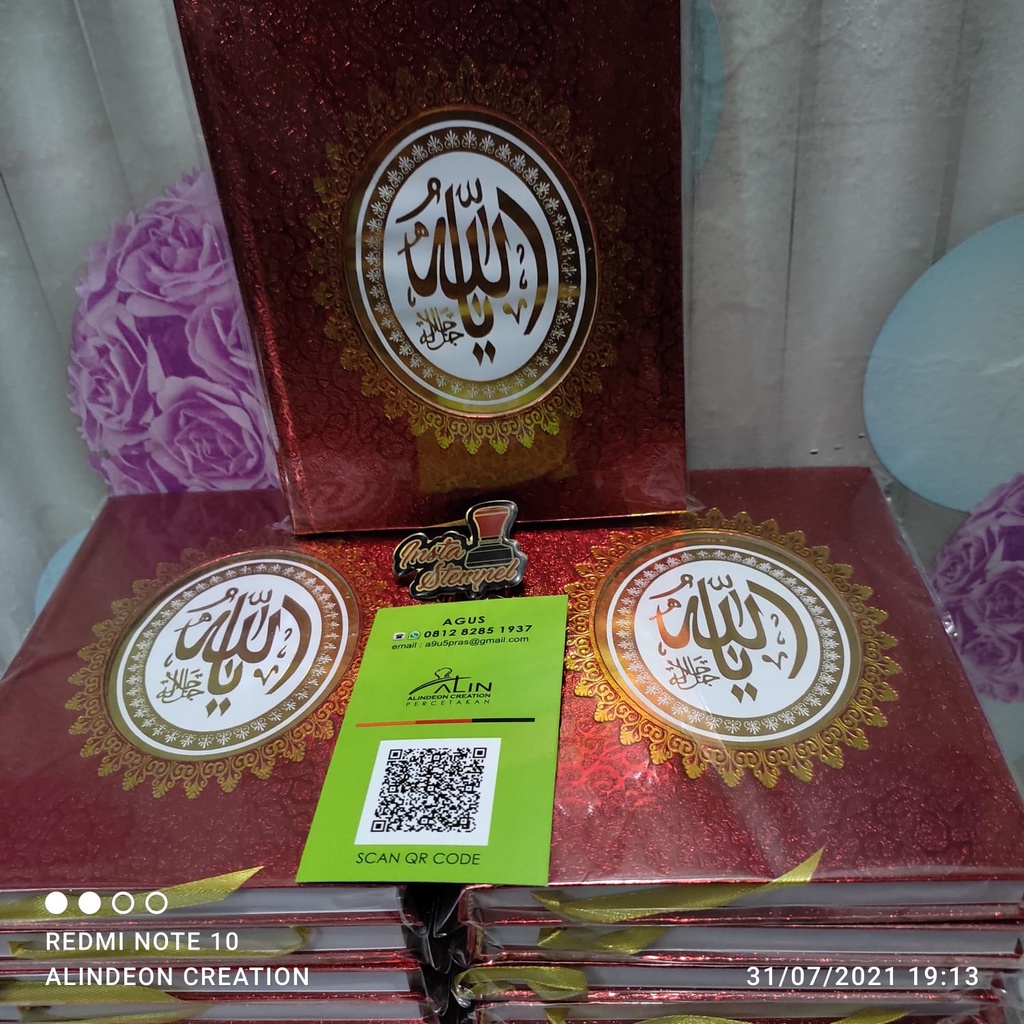 

buku yassi hard cover-isi hvs192 hal